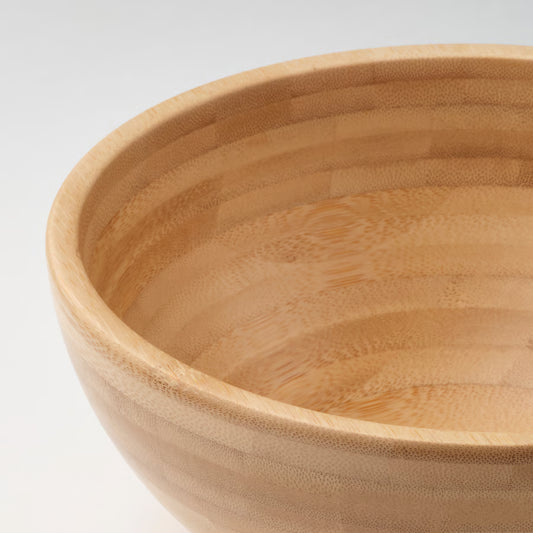 Blanda Artisanal Serving Bowl, Natural Sustainable Bamboo - IKEA