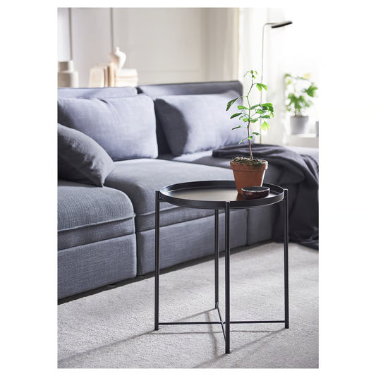 Gladom Versatile Tray Table, Midnight Black (45x53 cm) - IKEA