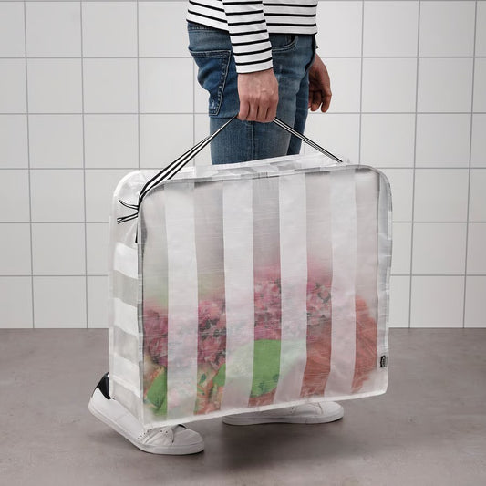 Görsnygg Storage Case, White/Transparent (55x49x19 cm) - IKEA