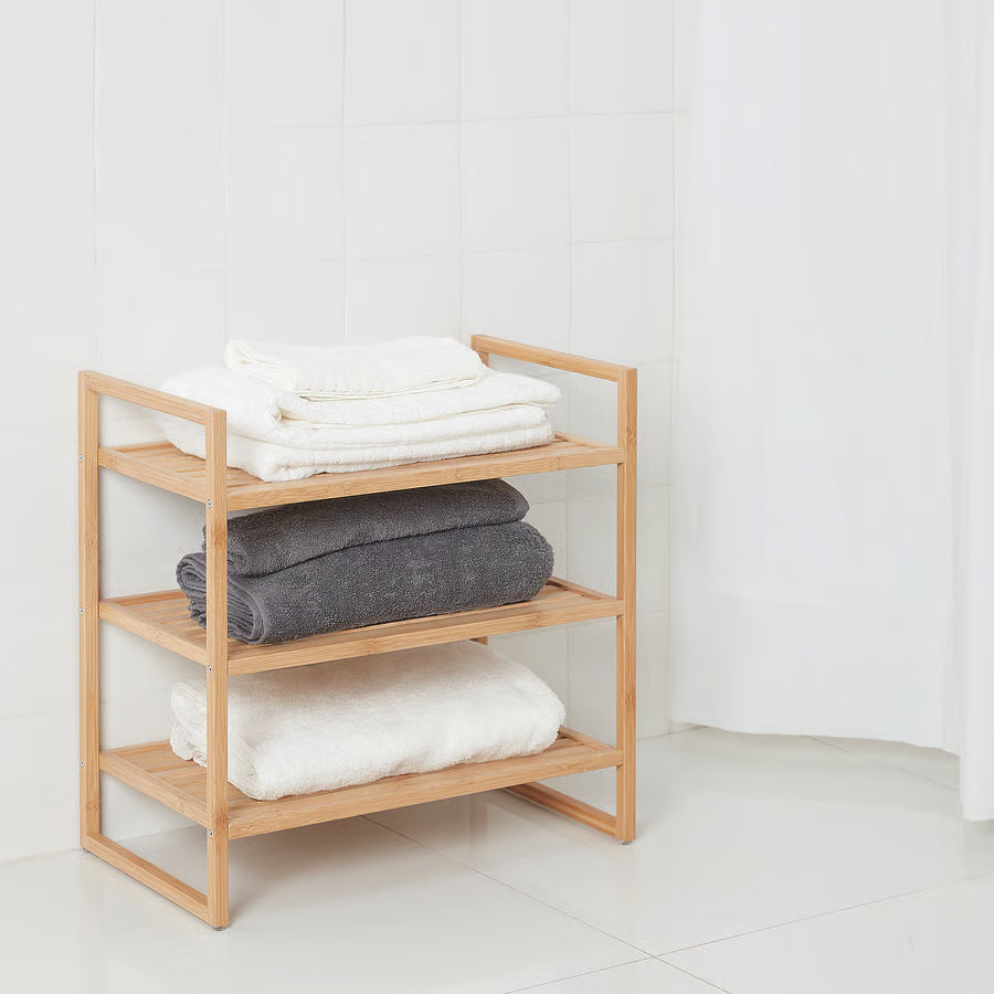 Rågrund Zen Shelving Unit, Sustainable Bamboo (50x30x30 cm) - IKEA