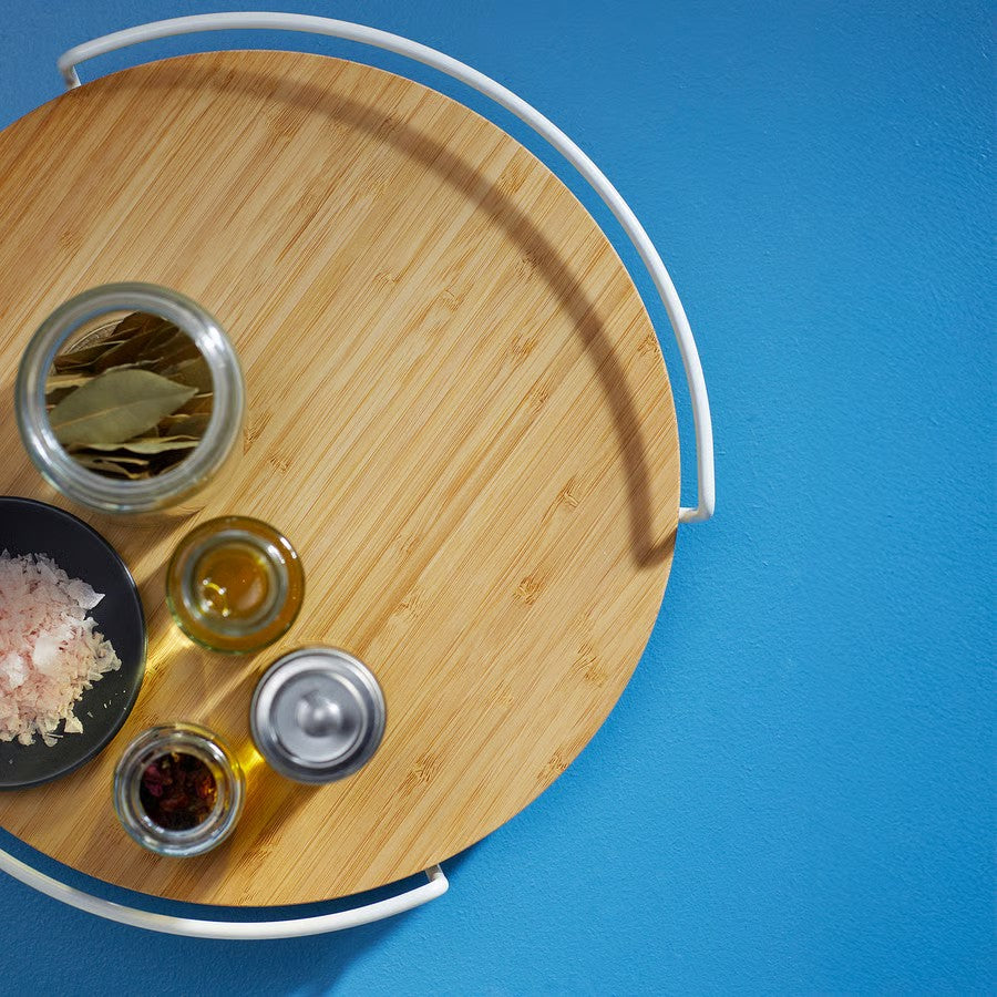 Aptitlig Lazy Susan Organizer, Bamboo (28 cm) - IKEA
