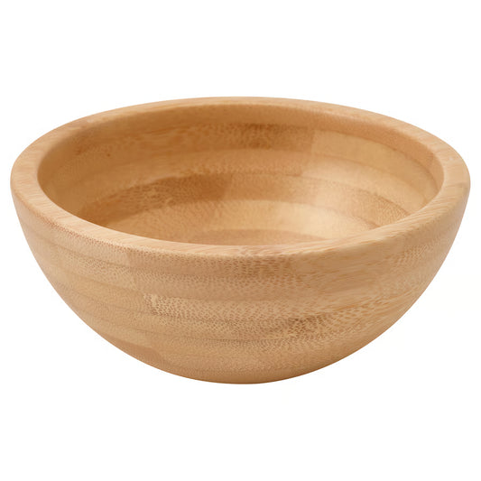 Blanda Artisanal Serving Bowl, Natural Sustainable Bamboo - IKEA