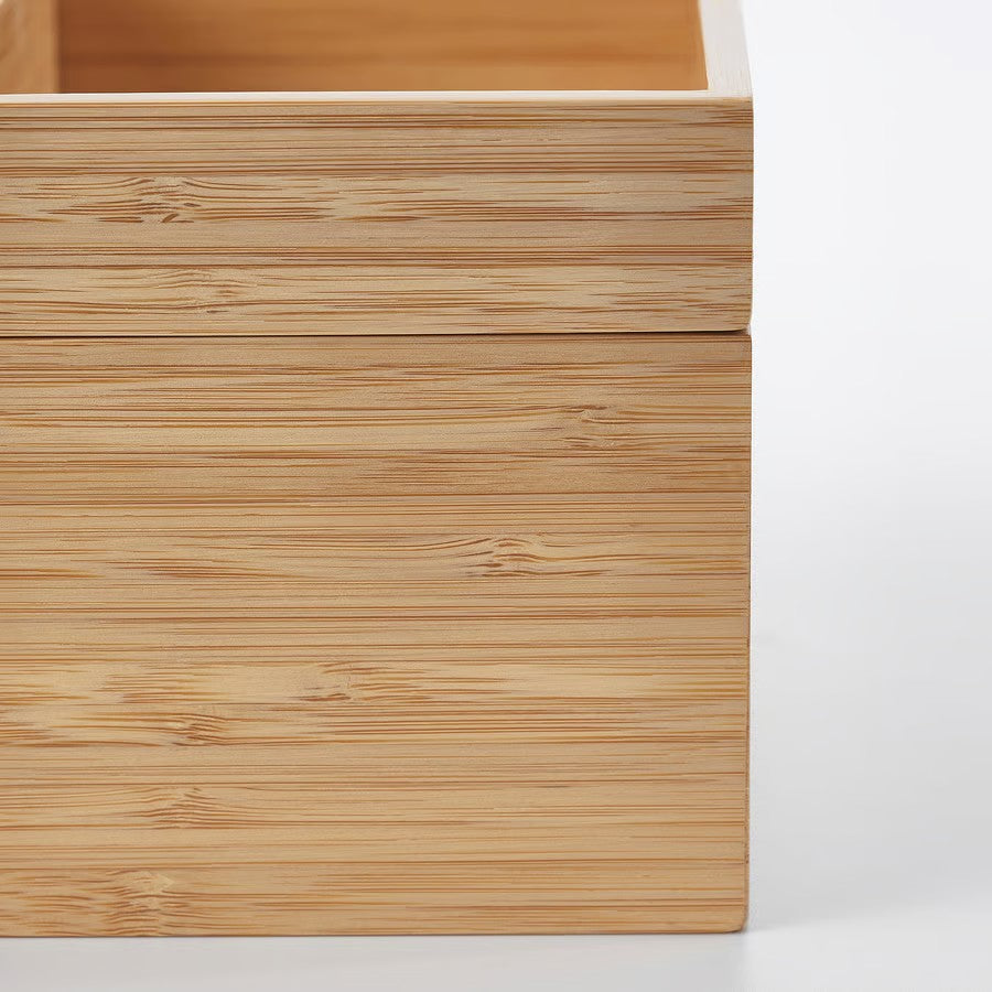 Dragan 4-Piece Bathroom Set, Bamboo - IKEA
