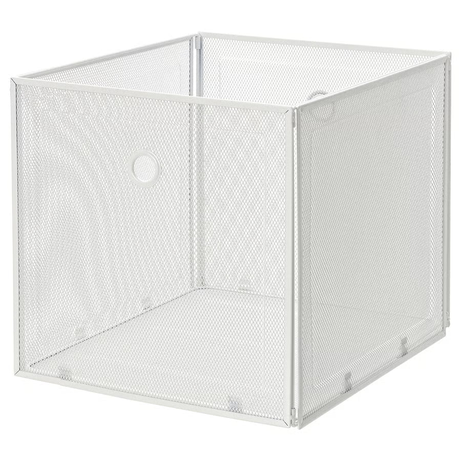 Dronjons Mesh Storage Basket, Polar White (33x37x33 cm) - IKEA