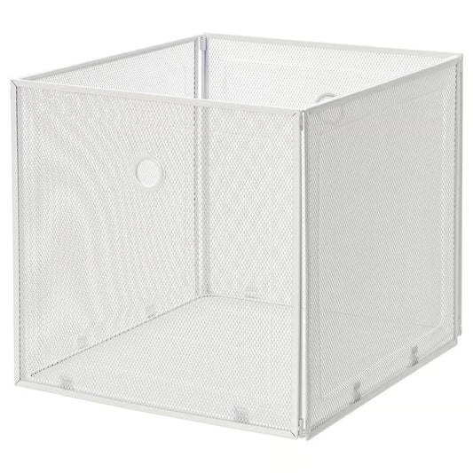 Dronjons Mesh Storage Basket, Polar White (33x37x33 cm) - IKEA