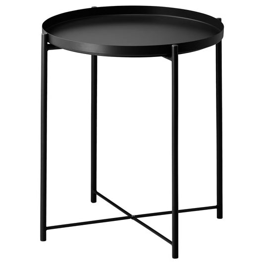 Gladom Versatile Tray Table, Midnight Black (45x53 cm) - IKEA