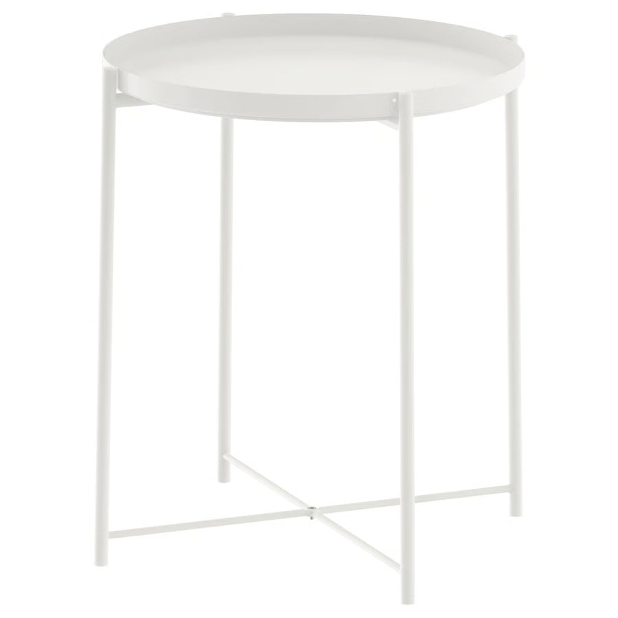 Gladom Versatile Tray table, Minimalist white (45x53 cm) - IKEA