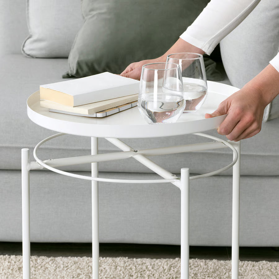 Gladom Versatile Tray table, Minimalist white (45x53 cm) - IKEA