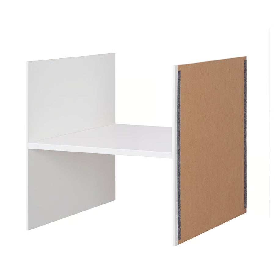 Kallax Precision Insert, Multi-Level Shelf - White (33x33 cm) - IKEA
