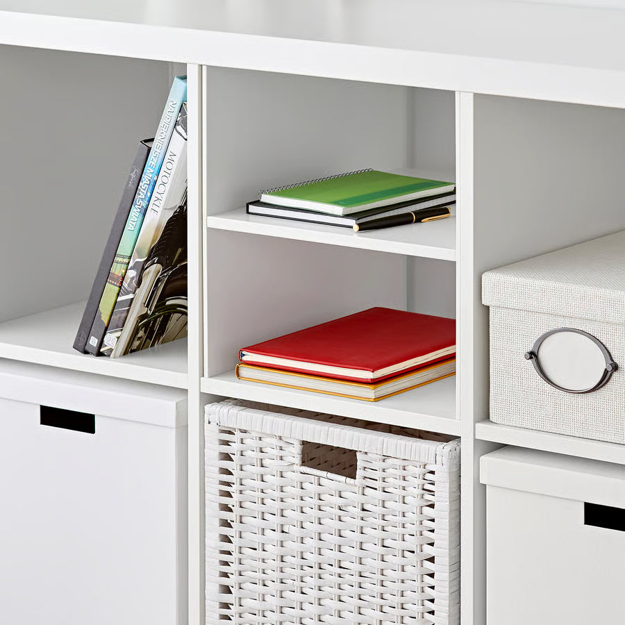 Kallax Precision Insert, Multi-Level Shelf - White (33x33 cm) - IKEA