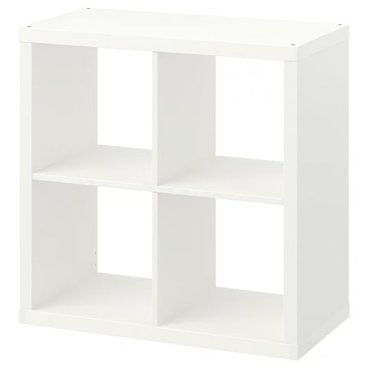 Kallax Signature Shelving unit, Minimalist white (77x77 cm) - IKEA