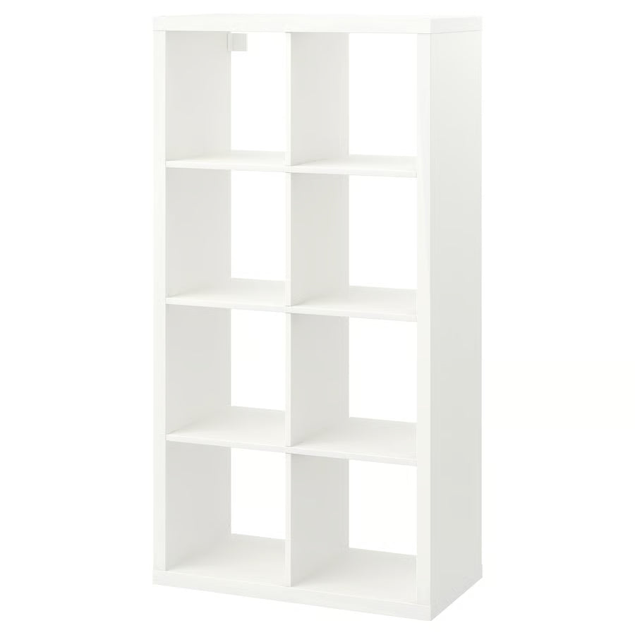 Kallax Signature Shelving unit, Minimalist white (77x147 cm) - IKEA