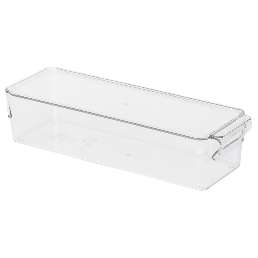 Klippkaktus Fridge Organizer, Transparent Slim Module (32x10x8 cm) - IKEA