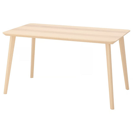 Lisabo Table, Ash Veneer (140x78 cm) - IKEA