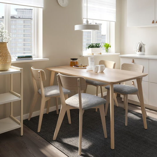 Lisabo Table, Ash Veneer (140x78 cm) - IKEA