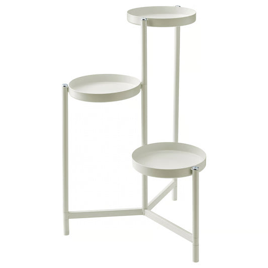 Olivblad Multi-Level Plant Stand, Indoor & Outdoor White (58 cm) - IKEA