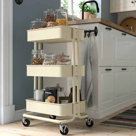 Råskog Trolley, Beige (35x45x77 cm) - IKEA