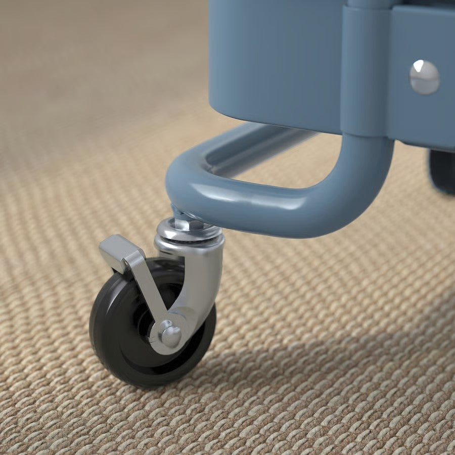 Råskog Trolley, Grey-Blue (35x45x77 cm) - IKEA