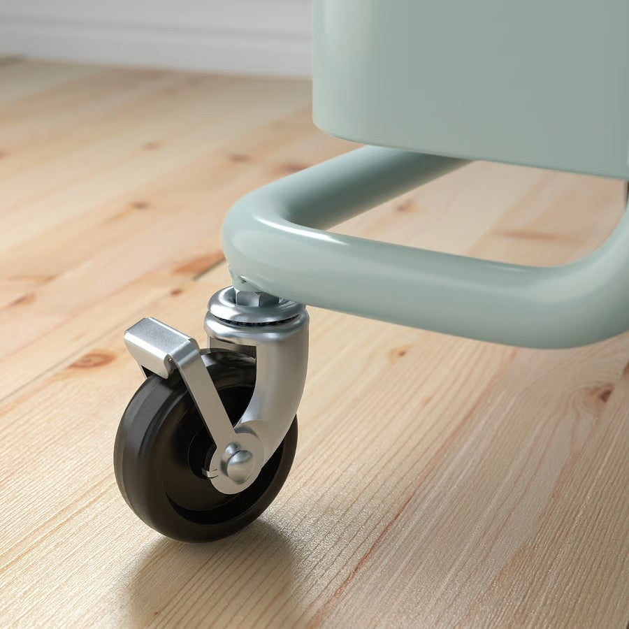 Råskog Trolley, Light Turquoise (35x45x77 cm) - IKEA