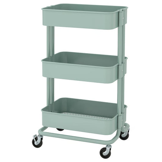 Råskog Trolley, Light Turquoise (35x45x77 cm) - IKEA