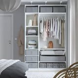 Skubb Storage Case, Dark-Grey (43x53x19 cm) - IKEA