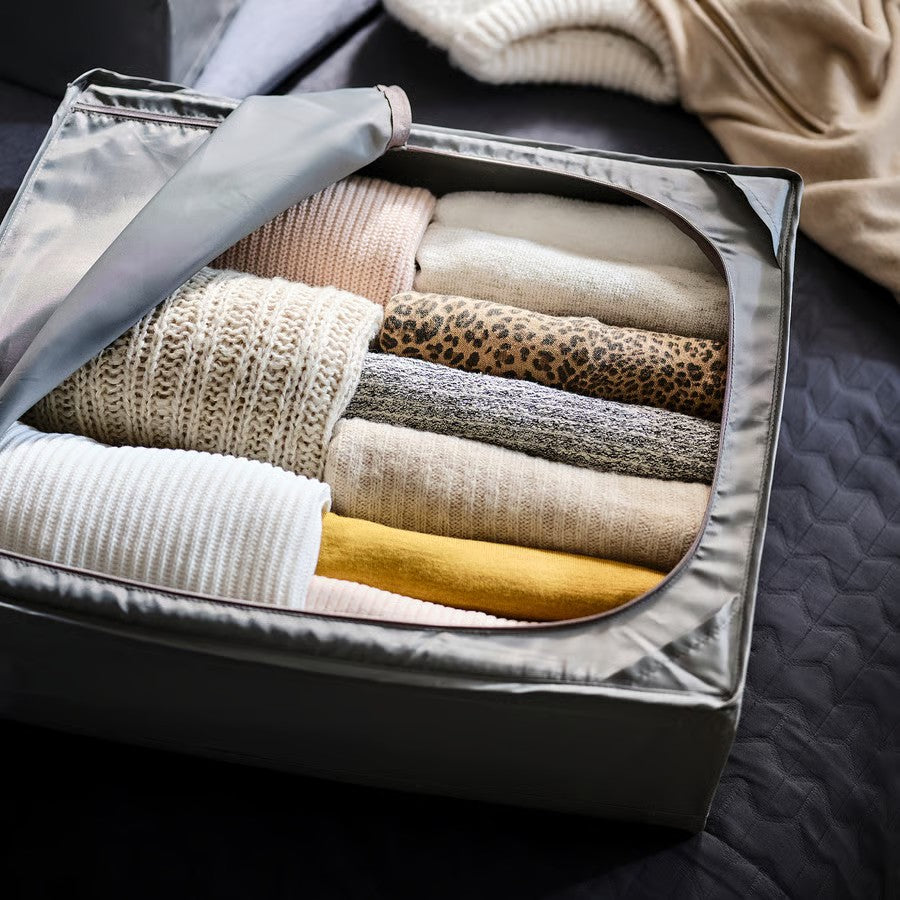 Skubb Storage Case, Dark-Grey (43x53x19 cm) - IKEA