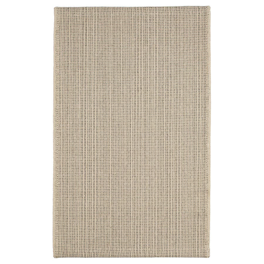 Tiphede Essential Rug, Natural & Black Flatweave (50x80 cm) - IKEA