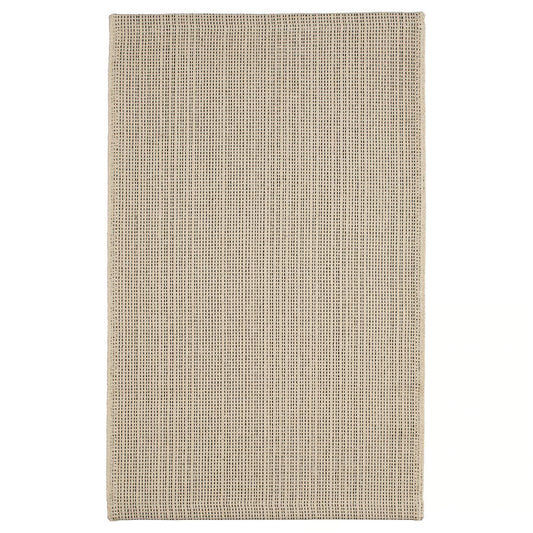 Tiphede Essential Rug, Natural & Black Flatweave (50x80 cm) - IKEA